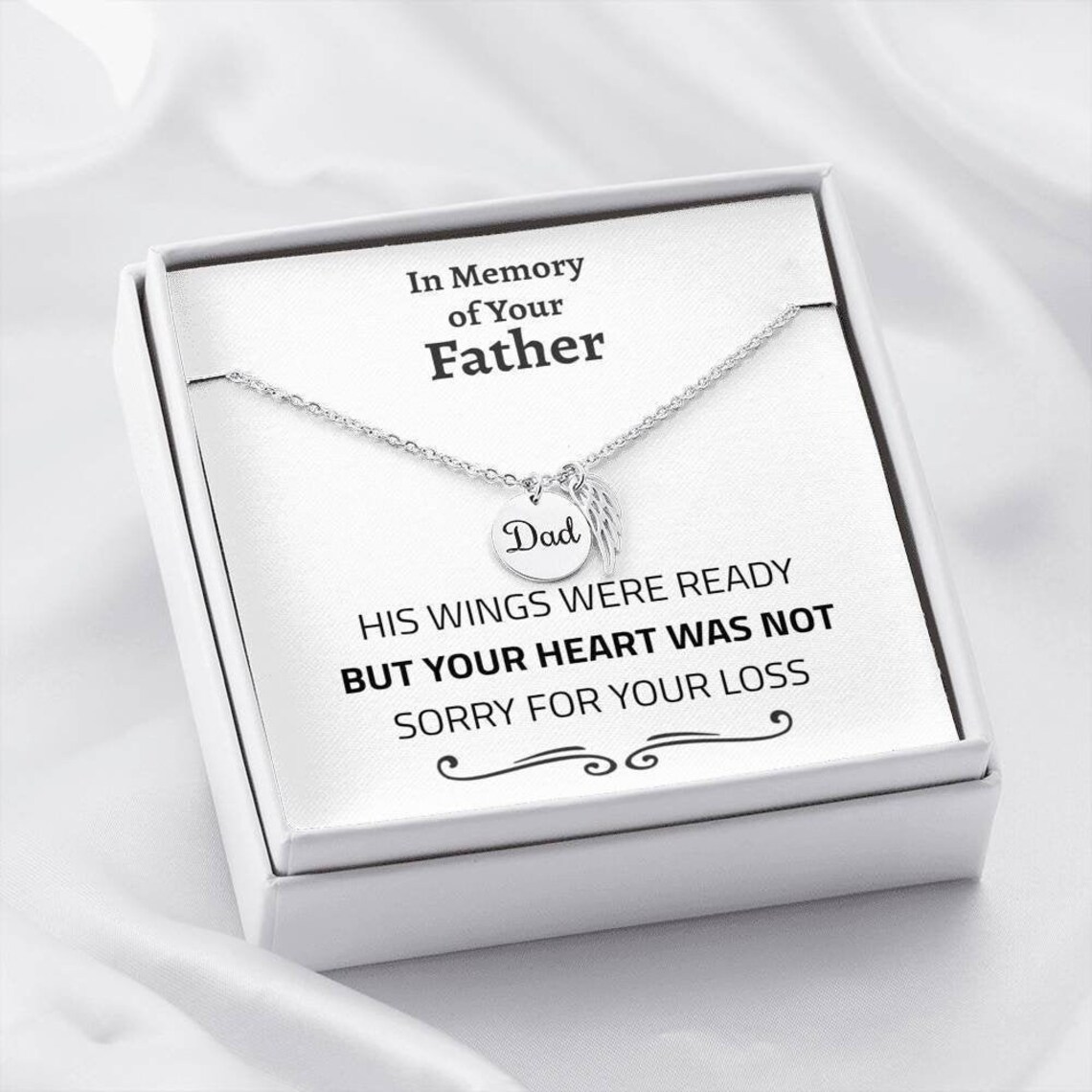 Daughter Loss of Dad Gift Gift for Fathers Passing Dad | Etsy