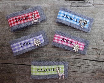 Maßkrugband / Bierkrugband / Bierkrugmarkierer / Maßkrugmarkierer / Name / versch. Farben / personalisierbar!