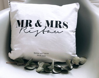 Pillowcase Mr &Mrs to Wedding Wedding