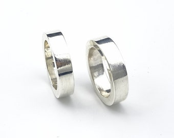 Partner/wedding rings/friendship rings 3 mm thick, polished