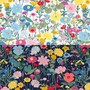 Jersey Cotton Jersey &quot;Vintage Botanical - Big&quot; color choice