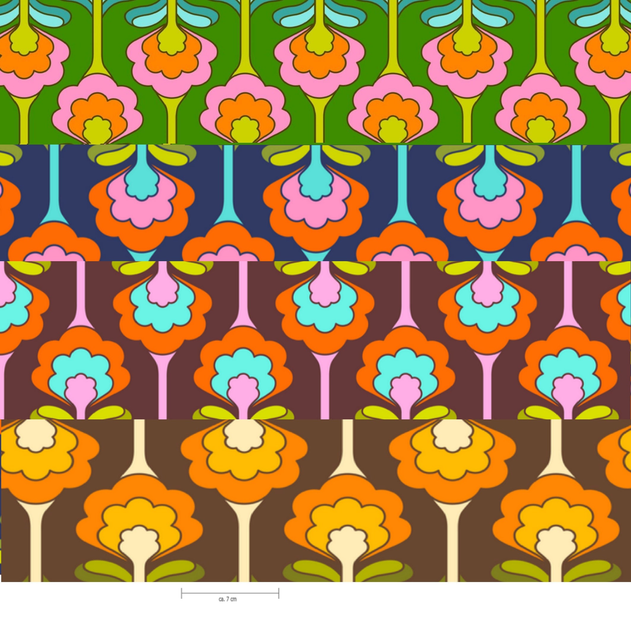 Geometric Lillestoff Retro Lillestoff Fabric Australia