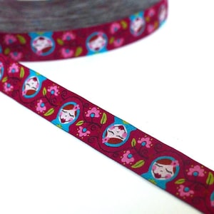 Webband "Matroschka" Rosso 15 mm mix di colori
