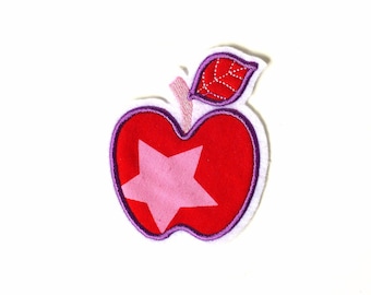 Application ironing image "Star Apple" Red