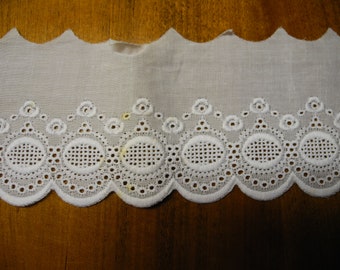 Cotton lace 7 cm wide