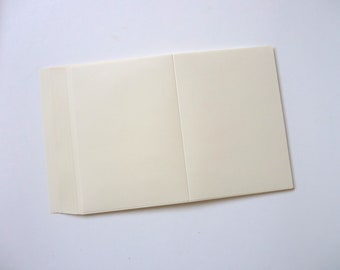 50 card depositors for double cards A6 cream-pastel