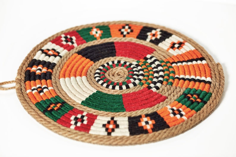 Kenya ethnic home decor set Samburu tribal art. African Etsy