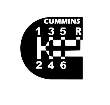Cummins 6 Speed Vinyl Decal - Etsy