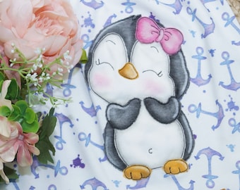Embroidery file doodle penguin3