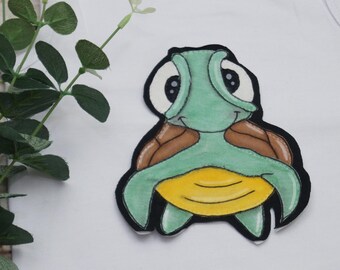 Plantilla de apliques tortuga Carly