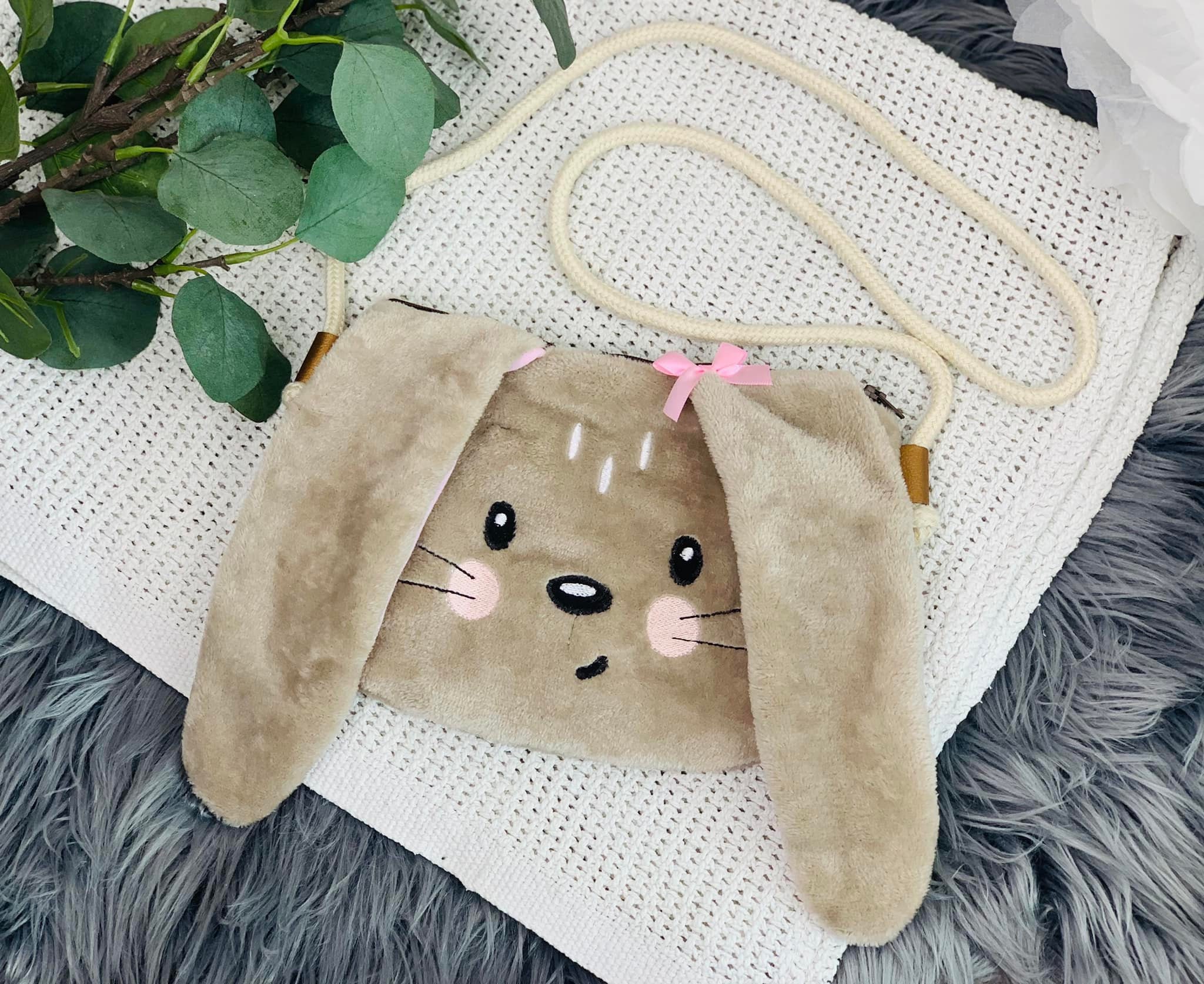 Embroidery File ITH Rabbit Handbag - Etsy