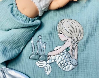 Embroidery file mermaid