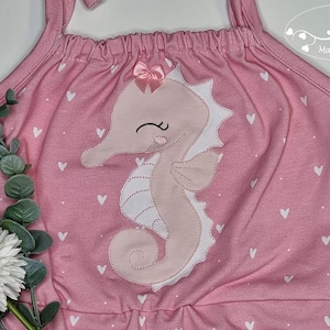 Embroidery file seahorse