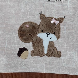 Embroidery file squirrel