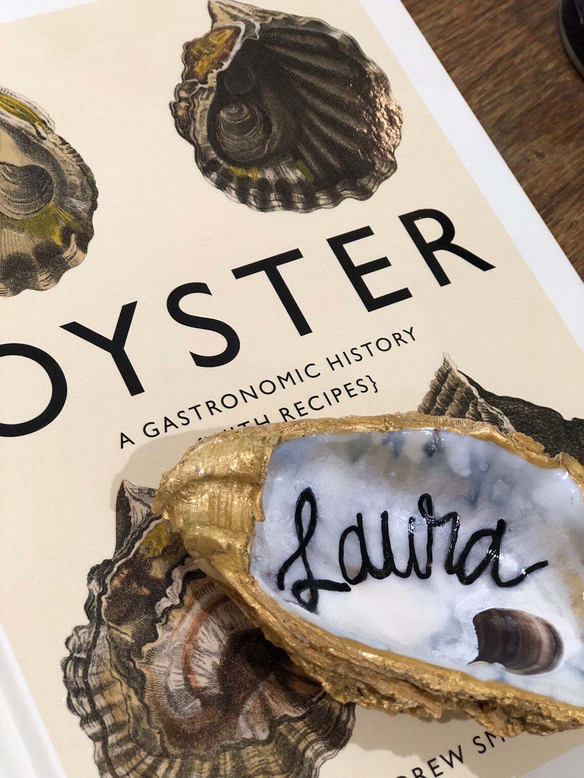 Custom Name Oyster Shell, Oyster Shell With Name Etsy