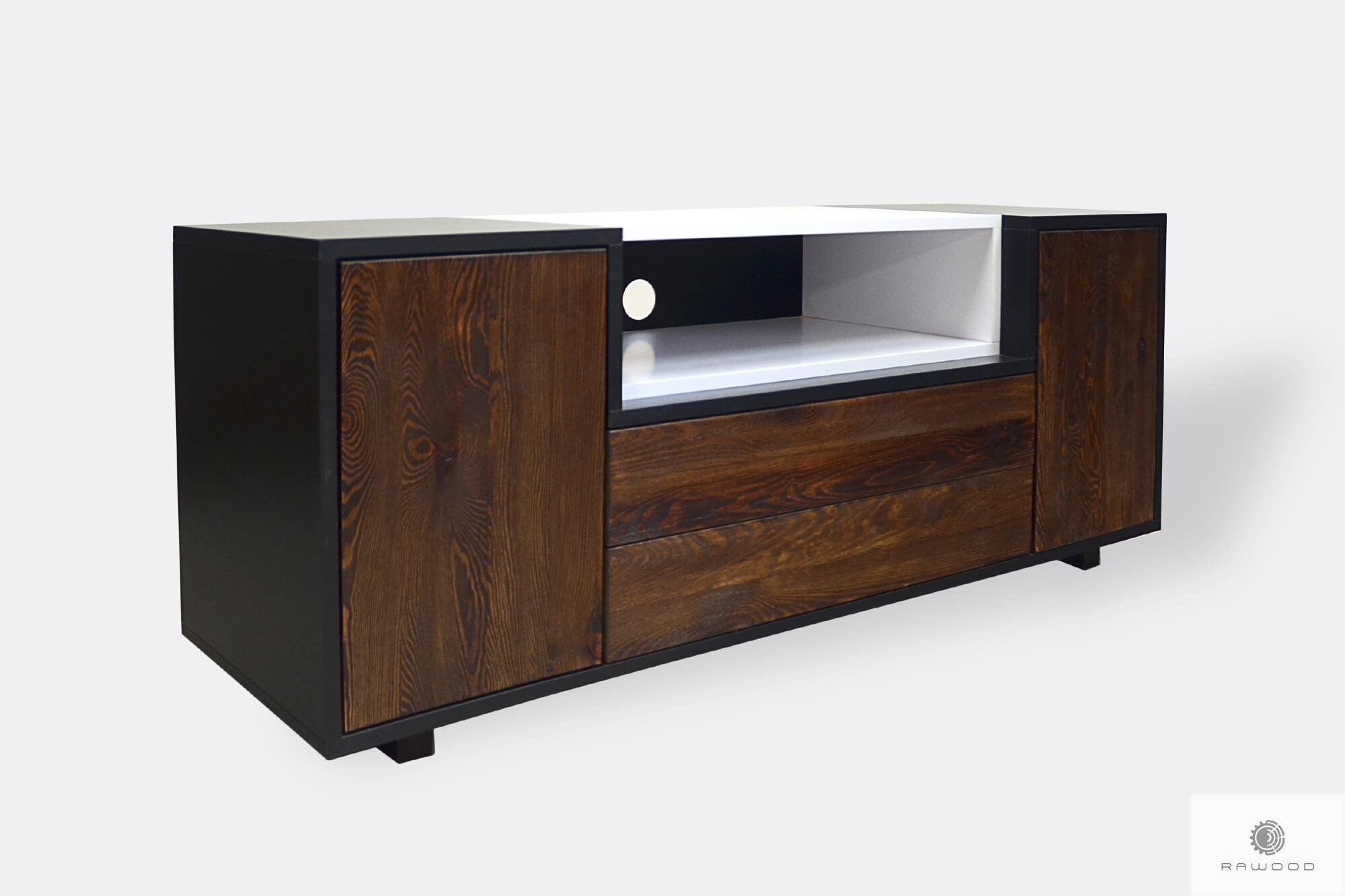 Madera TV gabinete diseño pecho de muebles de gabinete | Etsy