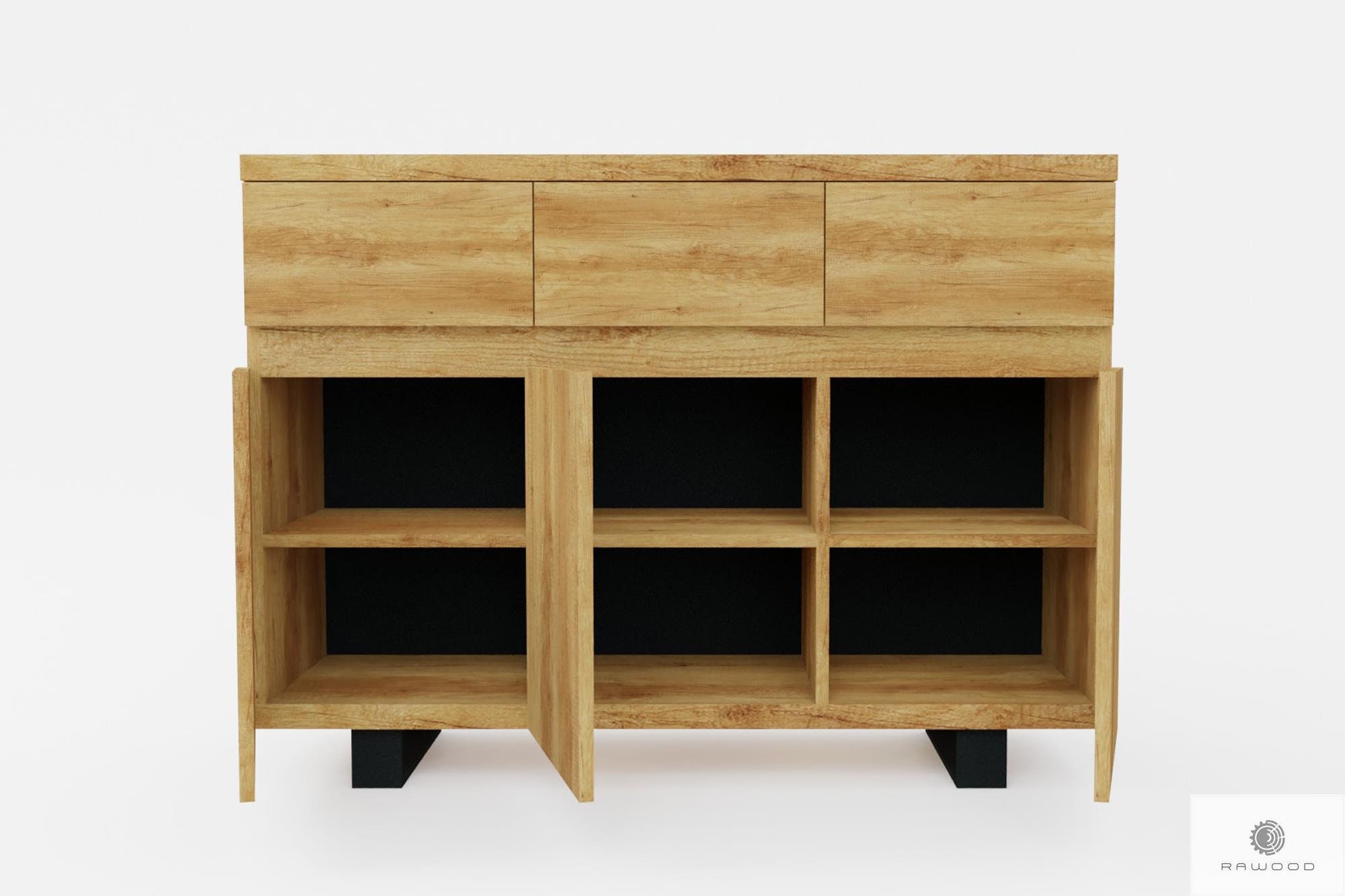 Cofre de cajón metal macizo metal armario de madera vestidor | Etsy