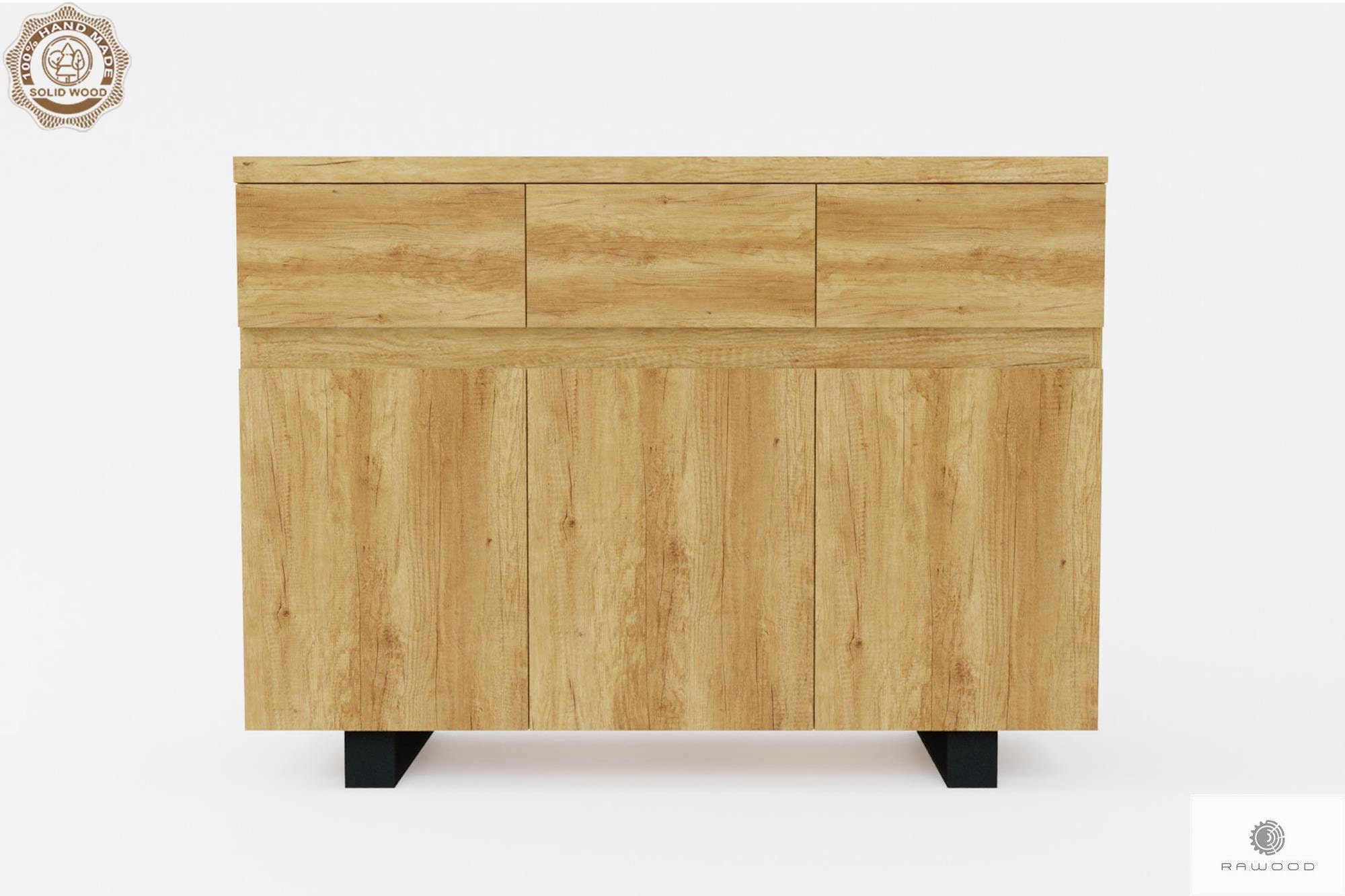 Cofre de cajón metal macizo metal armario de madera vestidor | Etsy