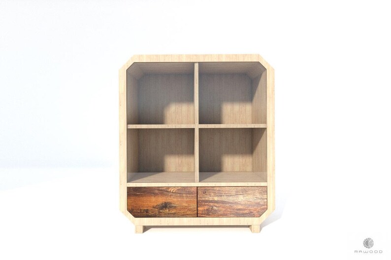 Chest Of Drawers Dresser Glass Fronts Omnis Etsy