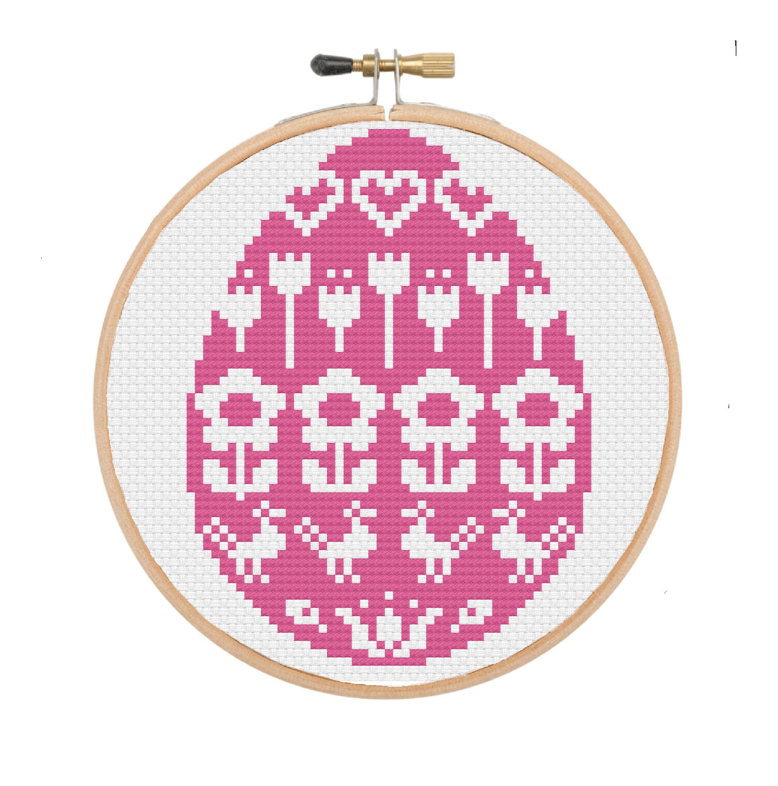 Easter Cross Stitch Pattern digital Format PDF Cross Etsy UK