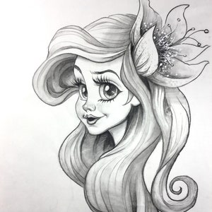 Original Charcoal Pencil Drawing Cartoon Character Sketch Etsy Free colored pencil drawing lessons and diy tutorials. original charcoal pencil drawing