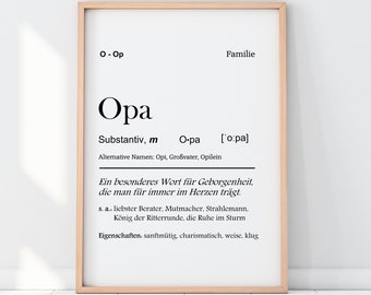 Kunstdruck OPA Definition