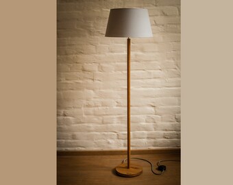 Floor Lamp Retro 60-70 Design mid century cylinder retro gray