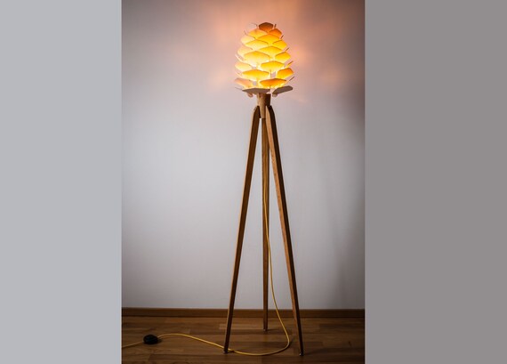 Etsy tripod floor sale lamp