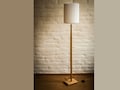 modern Design Floor Lamp standard lamp origami paper warm light textile cable