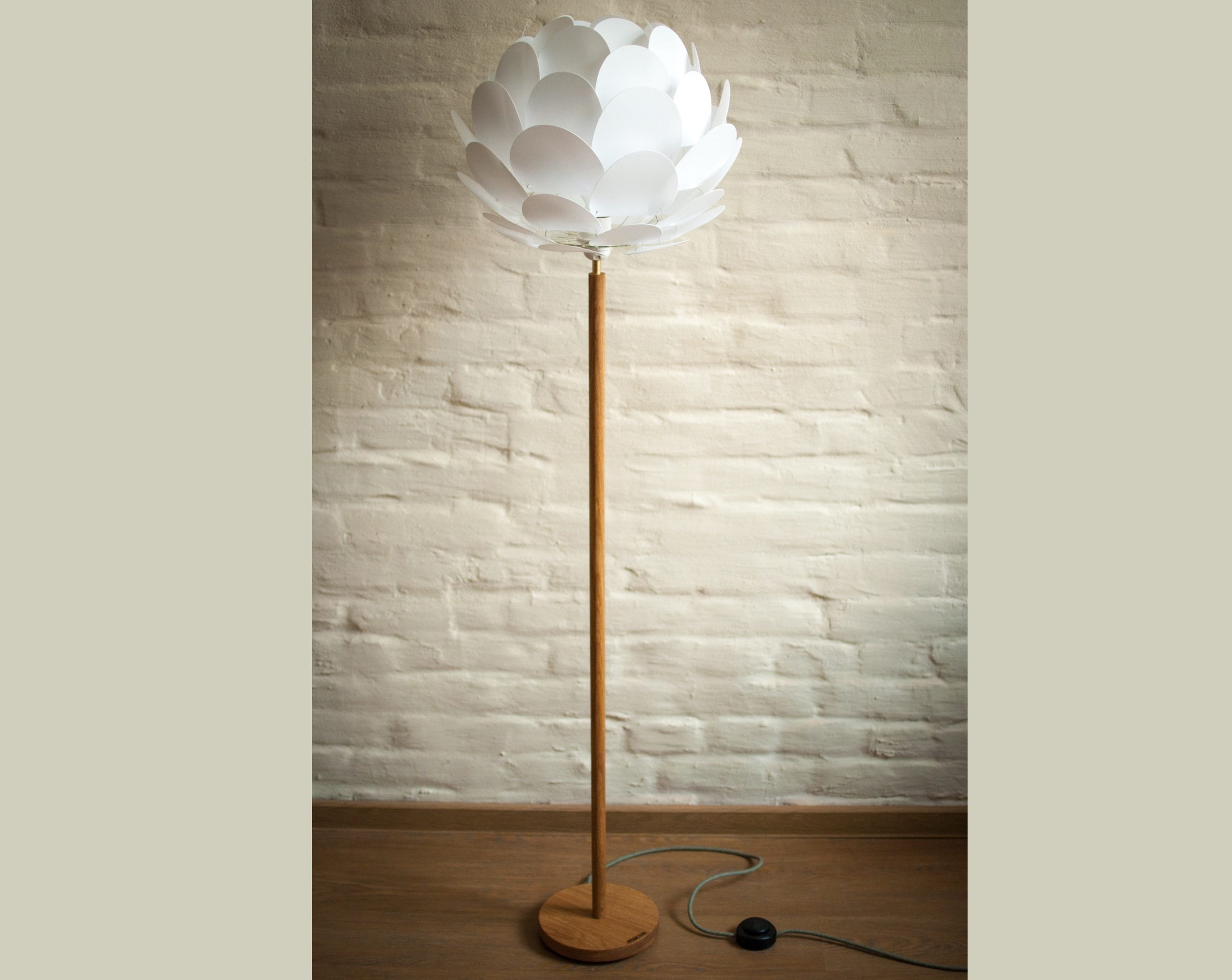 Possini euro design white flower floor lamp new arrivals