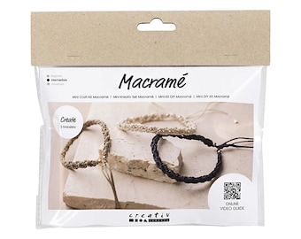 Mini creative set macramé - bracelet