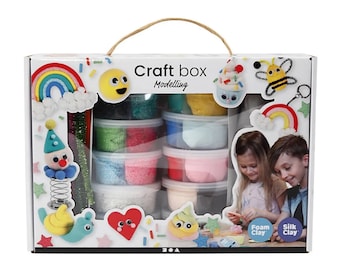 Modellier-Box mit Foam Clay® und Silk Clay®