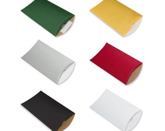 Boîte à oreillers C5, différentes couleurs 229 x 162 + 30 mm, carton nervuré