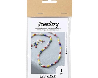 Mini creative set "Jewellery from freshwater pearls", craft set for children and adults