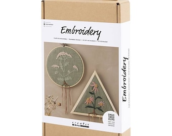 Creative set "Embroidery", embroidery set for wall decorations