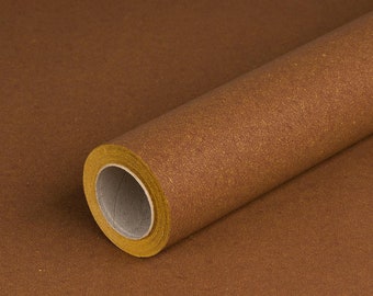 Gift wrapping paper brown 0,7 x 10 m, Recycled paper