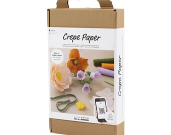 Starter Kreativ Set Krepppapier Blumen