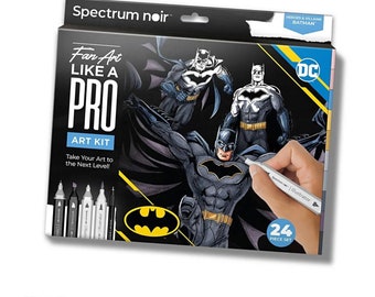 Creative Set Illustration Pro Fan Art - Batman