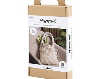 Creative set macramé - bag