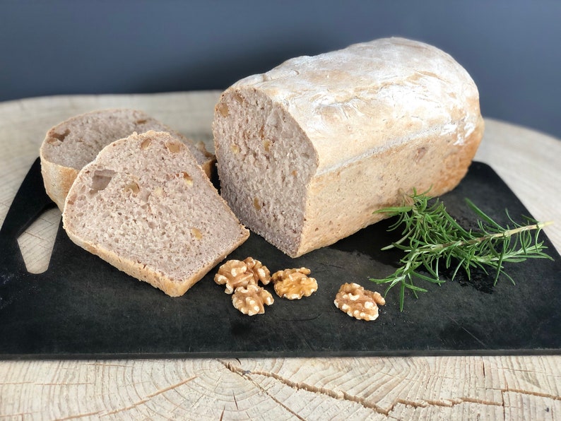 Luftiges Walnuss Rosmarin Brot Backmischung für luftiges Walnuss Rosmarin Brot Bild 3