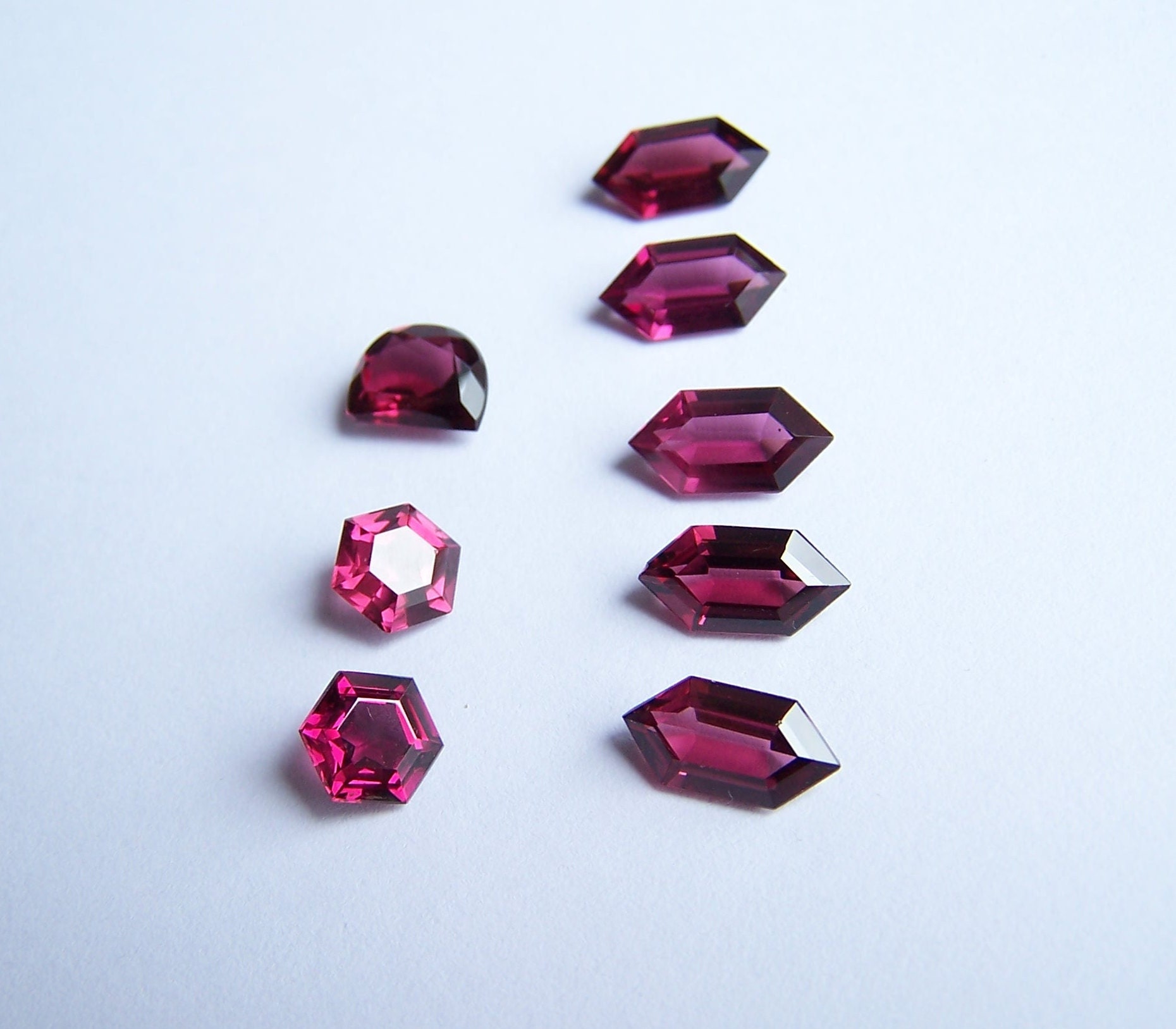 天然 ロードライトガーネット ルース 約6.8ct ジュエリー 手芸 問いあわせ