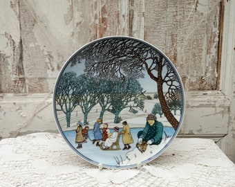 Collector's plate, Heinrich, Winter