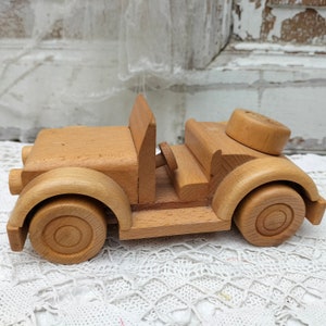 carro de madera