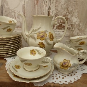 Hutschenreuther coffee service, 22 pieces