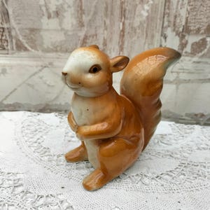 Squirrel, porcelain