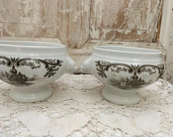 2 bowls, Seltmann Weiden Baroque, Rheingau