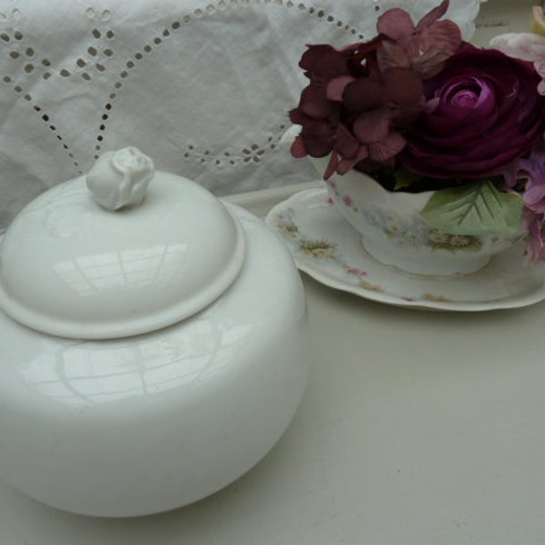 Fürstenberg lidded bowl, sugar bowl