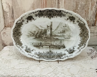 Serving platter Seltmann Weiden Baroque, Rheingau