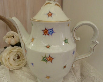 antique KPM coffee pot