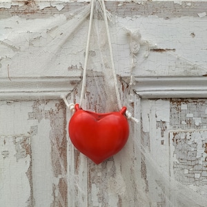 Heart vase, wall vase